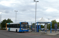 Stagecoach East 27643 (GX10 HBY) at the Trumpington Park and Ride site - 23 Jul 2022 (P1120693)