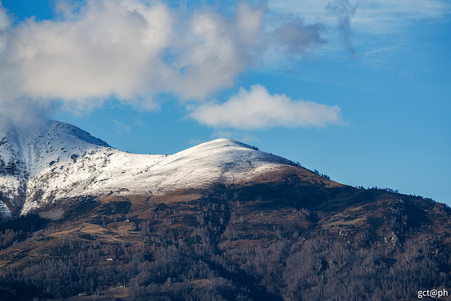 Il monte Cucco, nella vallata di Oropa