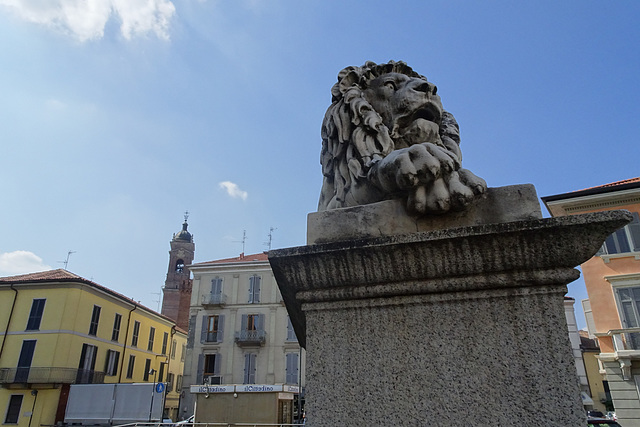 Lion Sculpture On The Old Bridge