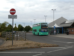 Stagecoach East 15197 (YN64 ANF) at the Trumpington Park and Ride site - 23 Jul 2022 (P1120698)