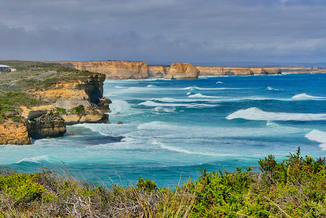 P1260630- Panorama depuis Discovery walk, Port Campbell - Port Campbell national park.  29 février 2020