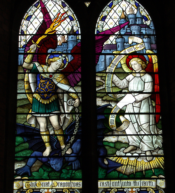 Detail Of Lady Jardine Memorial Window, West End Of Saint George's Church, St George's Drive, Nottingham