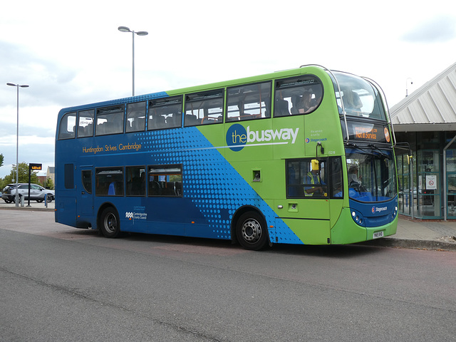 Stagecoach East 15218 (YN15 KHO) at the Trumpington Park and Ride site - 23 Jul 2022 (P1120680) Stagecoach East 15218 (YN15 KHO) at the Trumpington Park and Ride site - 23 Jul 2022 (P1120680)