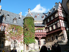 Im Schlosshof Wernigerode