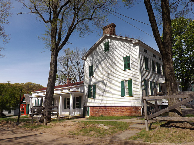 Stephens-Black House and General Store in Historic Richmond Town, April 2016