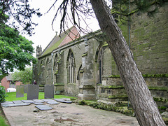 View of the south side of the Church of St. Margaret of Antioch at Stoke Golding (Grade I Listed Building)