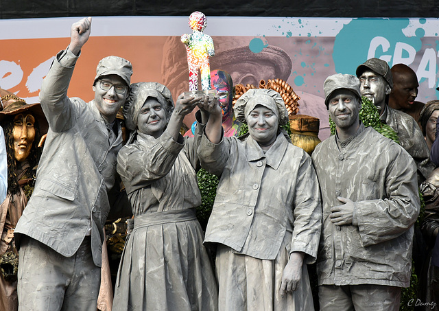 Les statues en marche - Les lauréats