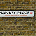 Hankey Place street sign