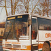 Grey Green E893 KYW in Cambridge on hire to Cambridge Coach Services – 5 Jan 1991 (135-10)