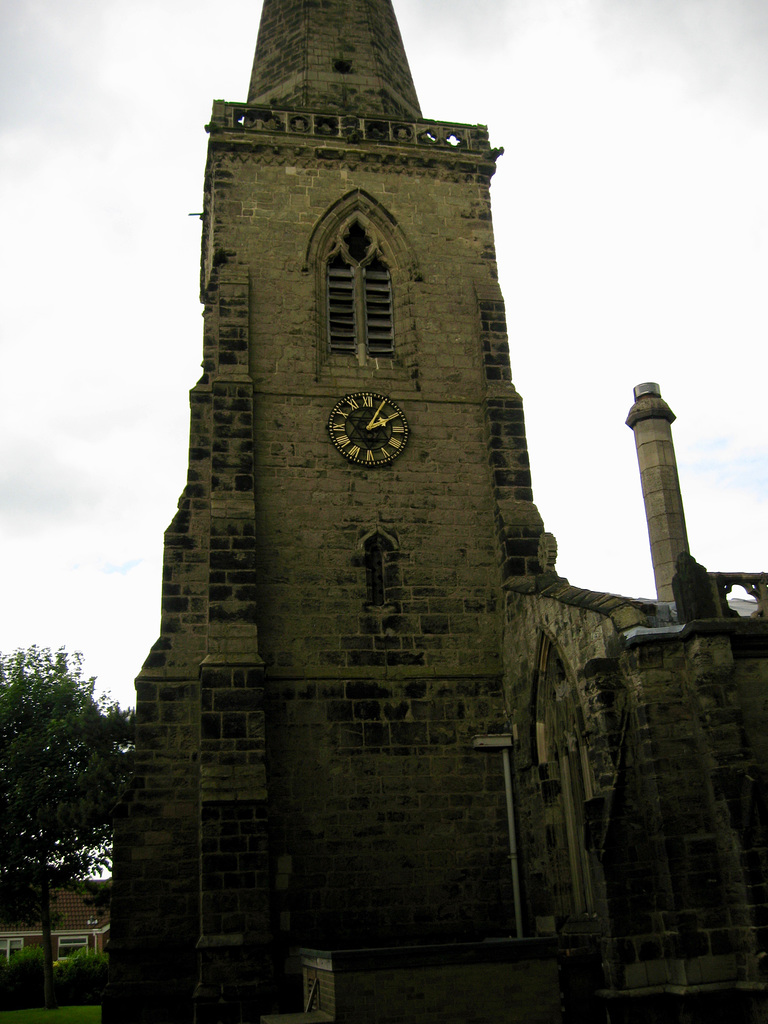 View of the south side of the Church of St. Margaret of Antioch at Stoke Golding (Grade I Listed Building)