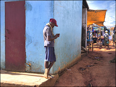 Téléphone à clapet