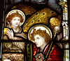 Detail of Stained Glass, Stanford On Soar Church, Nottinghamshire