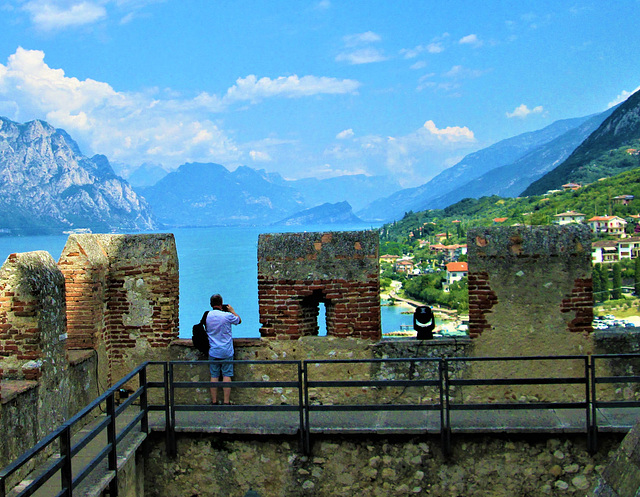 Castello view, Malcesine.