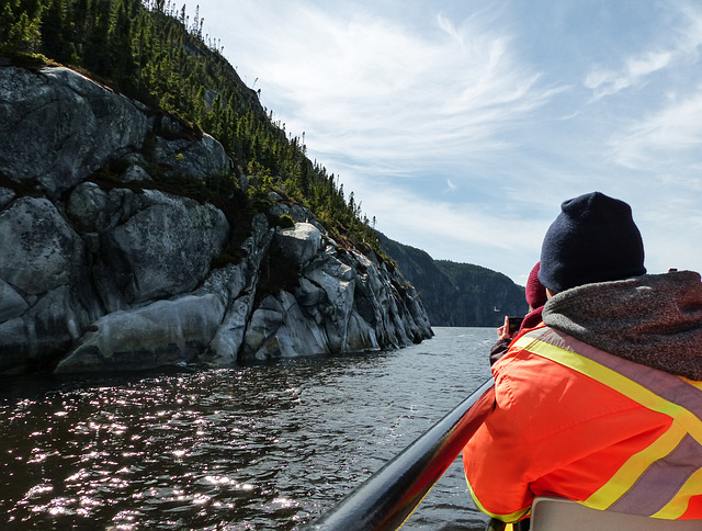 Day 7, whaling trip in Kodiac, Saguenay Fjord, Tadoussac