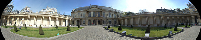 pano cour des Archives, Paris