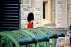 England 2016 – The Tower of London – Soldier and cannons