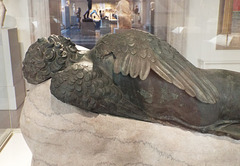 Detail of Sleeping Eros in the Metropolitan Museum of Art, April 2017