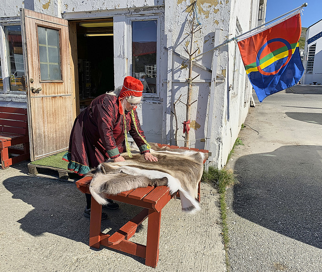 Honningsvåg, Sami shop