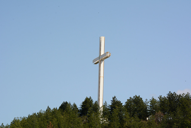 Bulgaria, "The Cross over Blagoevgrad"