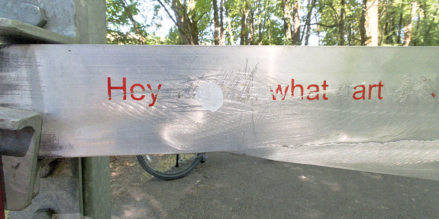 Hey, what art?