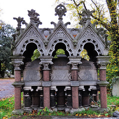 kensal green cemetery, london