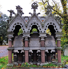 kensal green cemetery, london