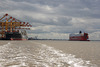 Auf der Weser - Bremerhaven