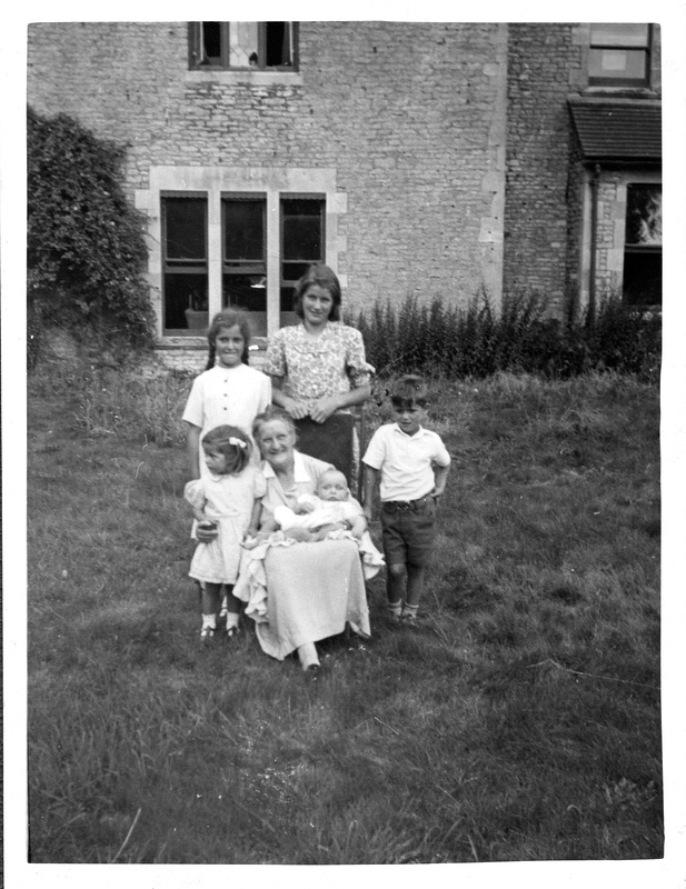 Granny with her grandchildren