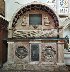blunham church, beds (29)tomb of susanna, countess of kent +1620