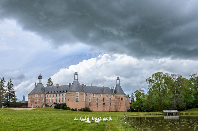 Un ciel de plomb