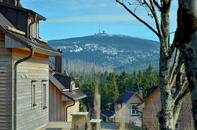 Blick zum Brocken