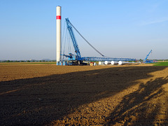 Windmill under construction ,Aachen