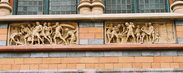 Detail Watson Fothergill's Office, George Street, Nottingham