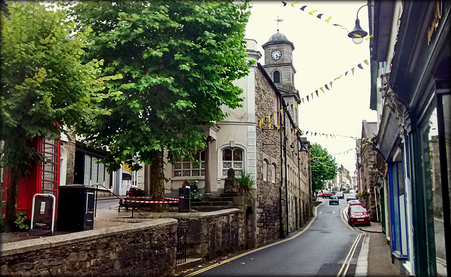 Penryn, Cornwall - a typically cloudy summer's day!