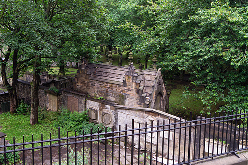 Edinburgh - Graveyard of St. Cuthbert's Parish Church