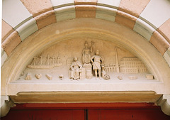 Door Detail, Former Lace Warehouse, Waser Gate, Lace Market, Nottingham