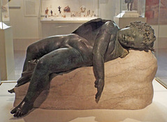 Sleeping Eros in the Metropolitan Museum of Art, April 2017