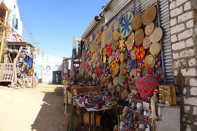 Street Market In The Nubian Village
