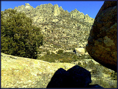 La Sierra de La Cabrera. Very 'granite'!