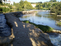 Foot-way across River Tâmega.