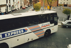 Rapsons Coaches G453 VSL at Manchester - 16 Apr 1995 (261-27)