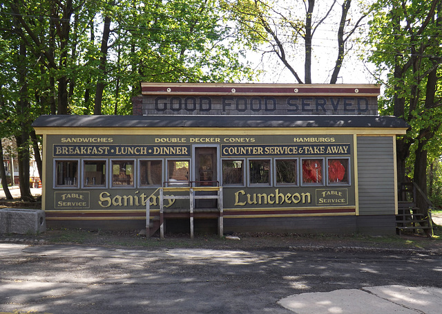 Boardwalk Empire Diner Set in Historic Richmond Town, April 2016