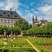 Bamberg - Neue Residenz - Rosengarten