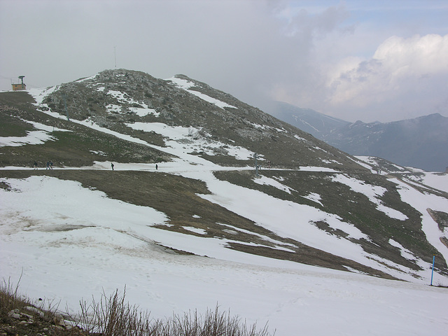 In den Wolken auf dem Monte Baldo (1800 m)