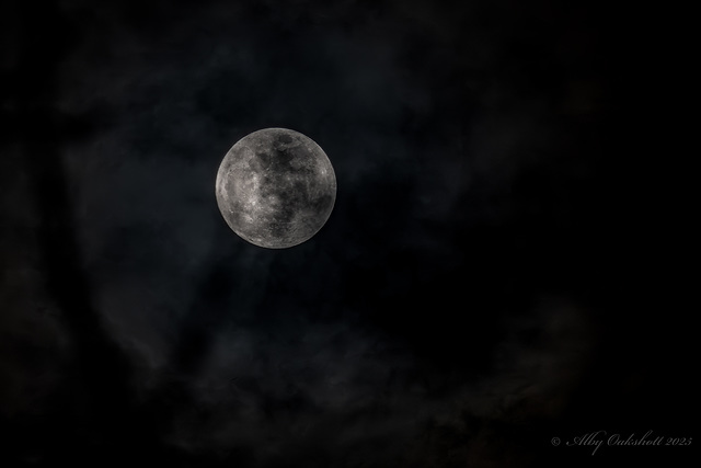 Cloudy Moon