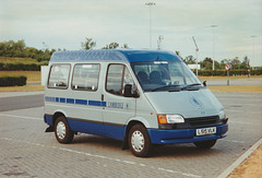 Cambridge Coach Services  L515 VLK at Stansted - 2 Jul 1996