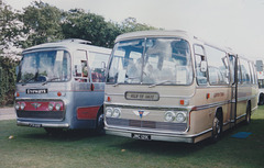 Former Glenton Tours coaches at Showbus – 26 Sep 1999 (425-6)