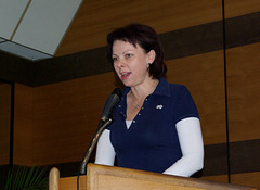 Małgorzata Handzlik, 2007, malfermo de la Kongreso de SAT-Amikaro en Artigues-près-Bordeaux