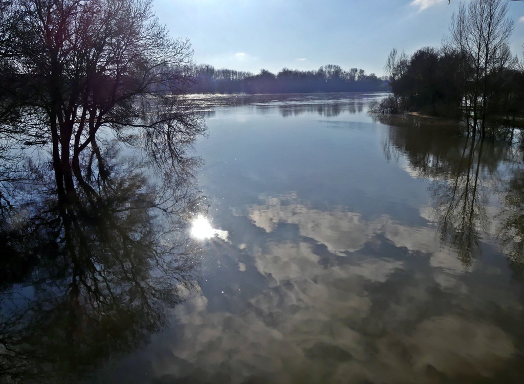 La Loire en crue