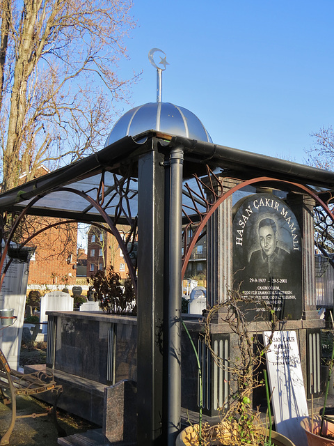 tottenham park cemetery, edmonton, london